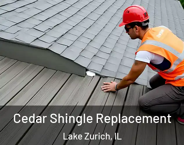  Cedar Shingle Replacement Lake Zurich, IL