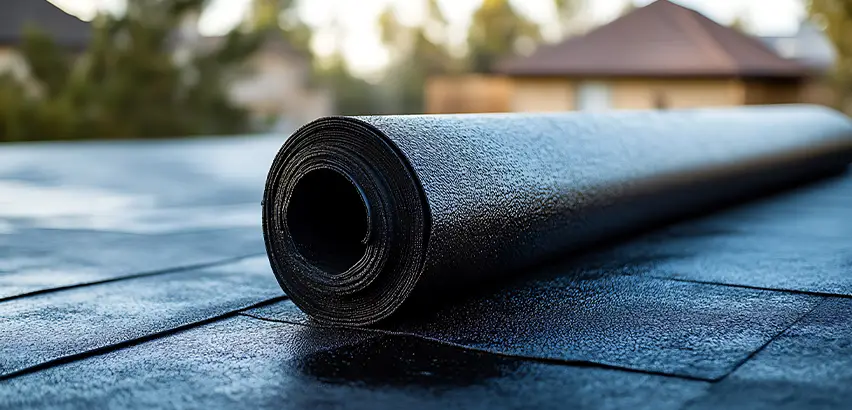 Rubber Flat Roof Replacement in Lake Zurich