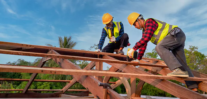 Mobile Home Roof Truss Repair in Lake Zurich