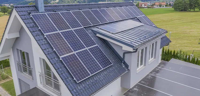 Residential Solar Roof Installation in Lake Zurich