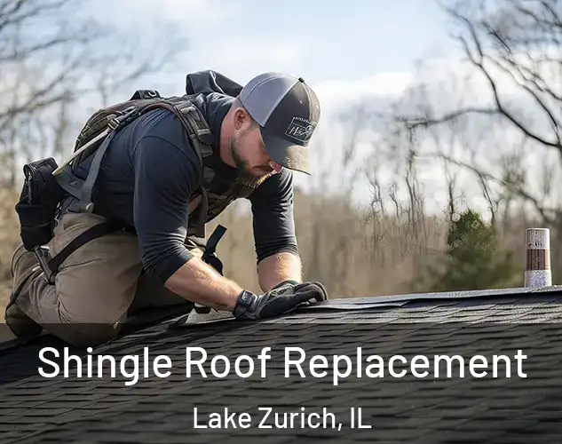  Shingle Roof Replacement Lake Zurich, IL