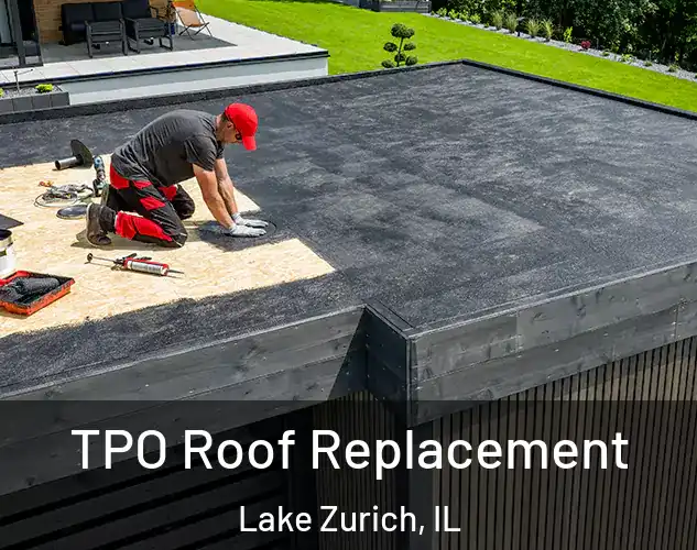  TPO Roof Replacement Lake Zurich, IL